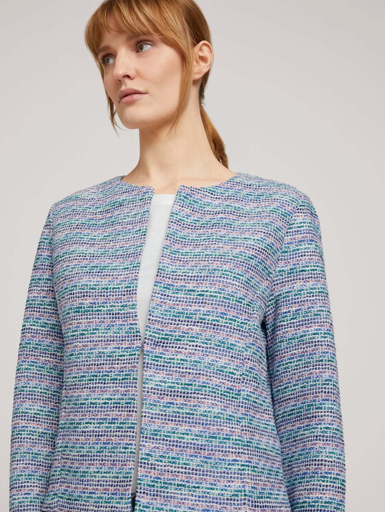 Bunter Boucle Blazer - Frauen - multicolor boucle Bunter Boucle Blazer - Frauen - multicolor boucle - 9 - TOM TAILOR