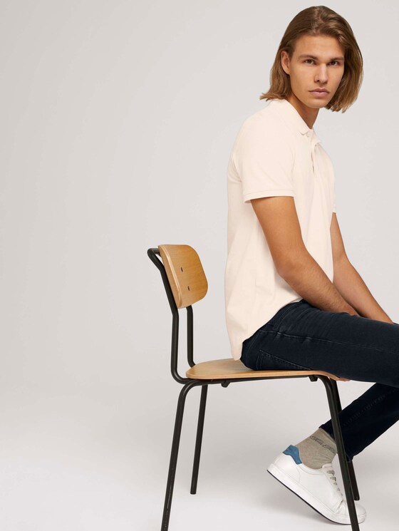 Basic Poloshirt - Männer - Soft Beige Solid Basic Poloshirt - Männer - Soft Beige Solid - 5 - TOM TAILOR Denim