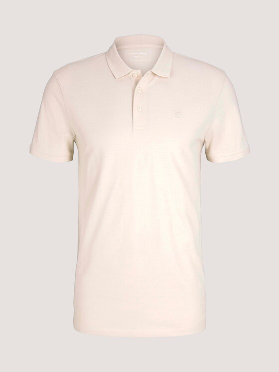 Basic Poloshirt - Männer - Soft Beige Solid Basic Poloshirt - Männer - Soft Beige Solid - 7 - TOM TAILOR Denim
