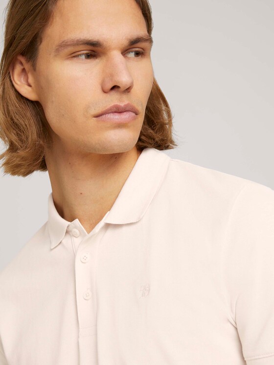 Basic Poloshirt - Männer - Soft Beige Solid Basic Poloshirt - Männer - Soft Beige Solid - 9 - TOM TAILOR Denim