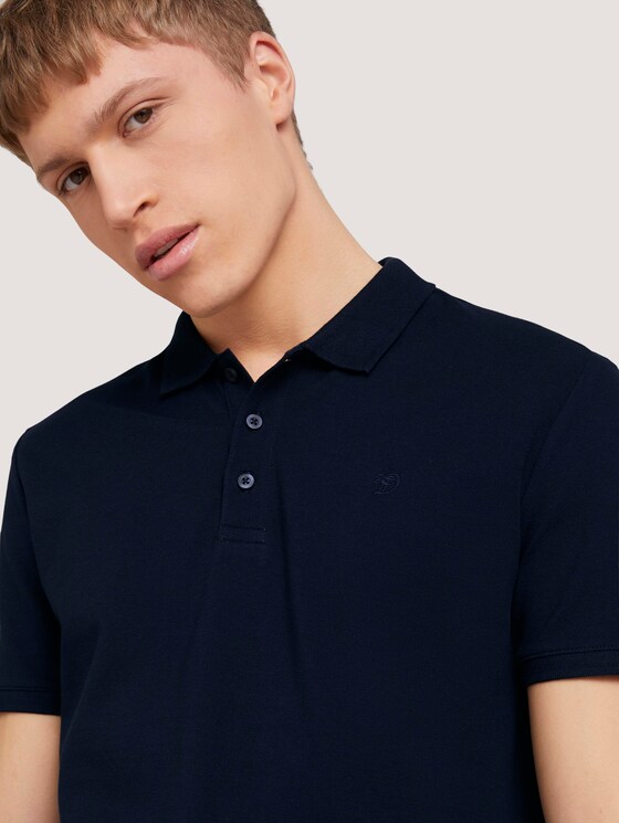 Basic Poloshirt - Männer - Sky Captain Blue Basic Poloshirt - Männer - Sky Captain Blue - 9 - TOM TAILOR Denim