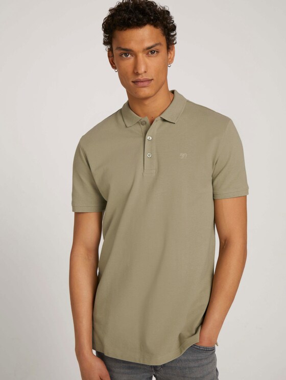 Basic Poloshirt - Männer - Silver Olive Basic Poloshirt - Männer - Silver Olive - 5 - TOM TAILOR Denim