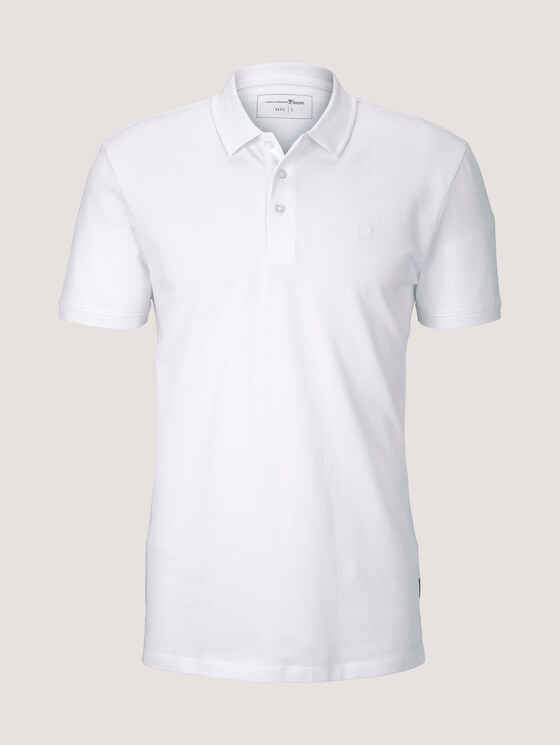 Basic Poloshirt - Männer - White Basic Poloshirt - Männer - White - 7 - TOM TAILOR Denim