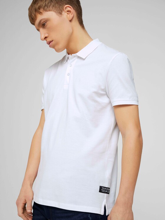 Basic Poloshirt - Männer - White Basic Poloshirt - Männer - White - 9 - TOM TAILOR Denim