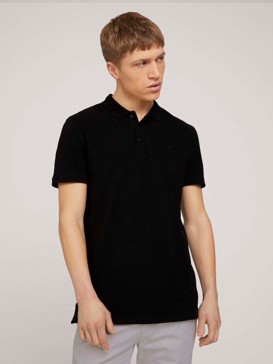 Basic Poloshirt - Männer - Black Basic Poloshirt - Männer - Black - 1 - TOM TAILOR Denim