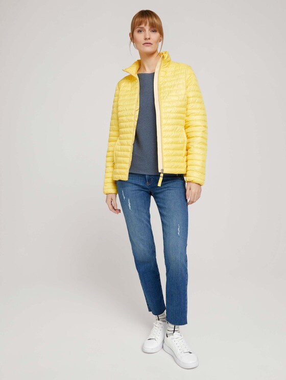 Lightweight Steppjacke - Frauen - smooth yellow Lightweight Steppjacke - Frauen - smooth yellow - 3 - TOM TAILOR