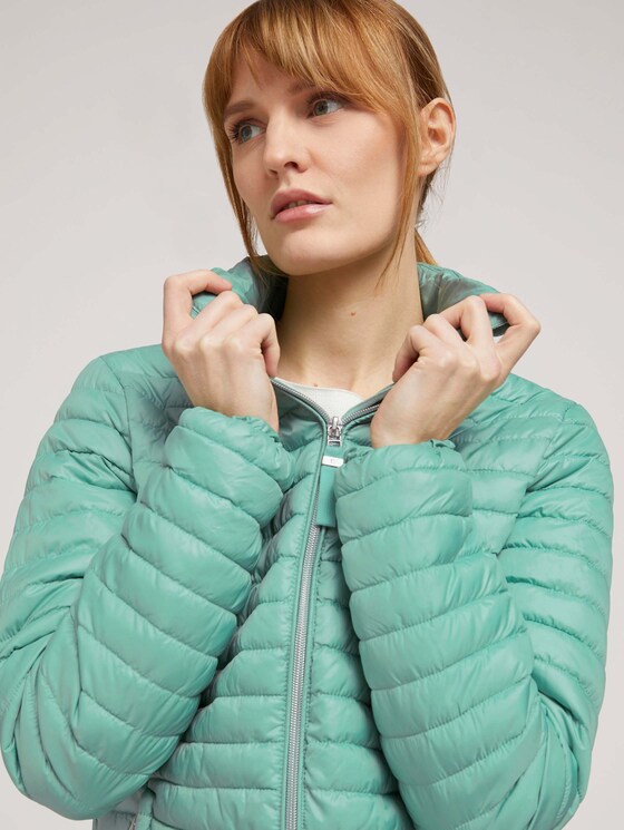 Lightweight Steppjacke - Frauen - soft leaf green Lightweight Steppjacke - Frauen - soft leaf green - 9 - TOM TAILOR
