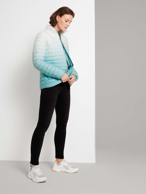 Lightweight Steppjacke mit Farbverlauf - Frauen - light pool blue Lightweight Steppjacke mit Farbverlauf - Frauen - light pool blue - 3 - TOM TAILOR