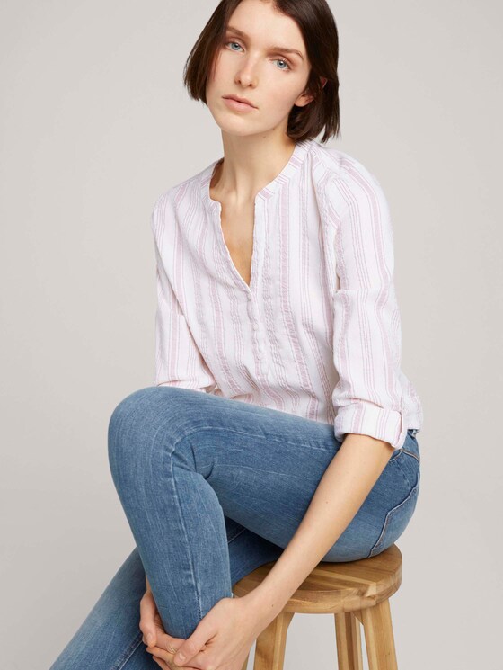 Gestreifte Tunika - Frauen - white rose vertical stripe Gestreifte Tunika - Frauen - white rose vertical stripe - 10 - TOM TAILOR Denim