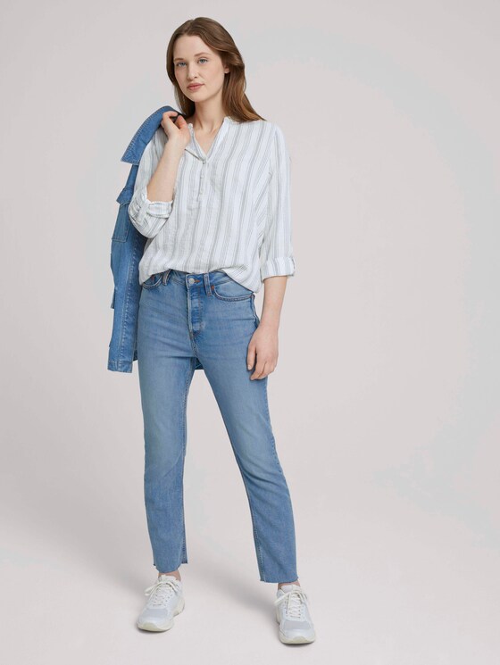 Striped Tuniek - Vrouwen - white green vertical stripe Striped Tuniek - Vrouwen - white green vertical stripe - 3 - TOM TAILOR Denim