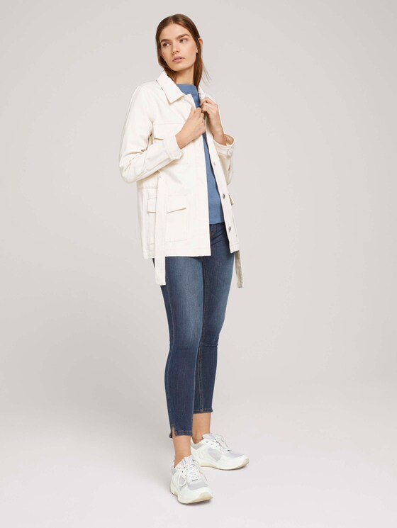 gemütlicher Pullover mit Bio-Baumwolle - Frauen - soft mid blue gemütlicher Pullover mit Bio-Baumwolle - Frauen - soft mid blue - 3 - TOM TAILOR Denim