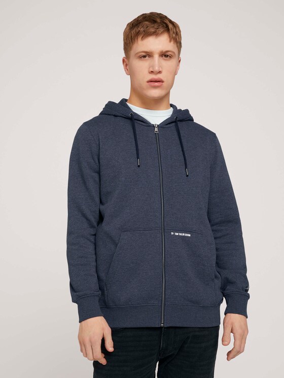 Sweatjacke - Männer - Sky Captain Blue Sweatjacke - Männer - Sky Captain Blue - 1 - TOM TAILOR Denim