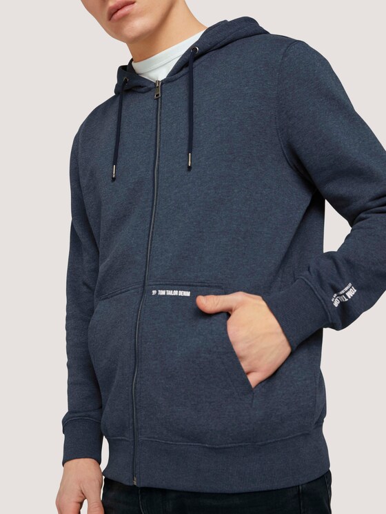 Sweatjacke - Männer - Sky Captain Blue Sweatjacke - Männer - Sky Captain Blue - 10 - TOM TAILOR Denim