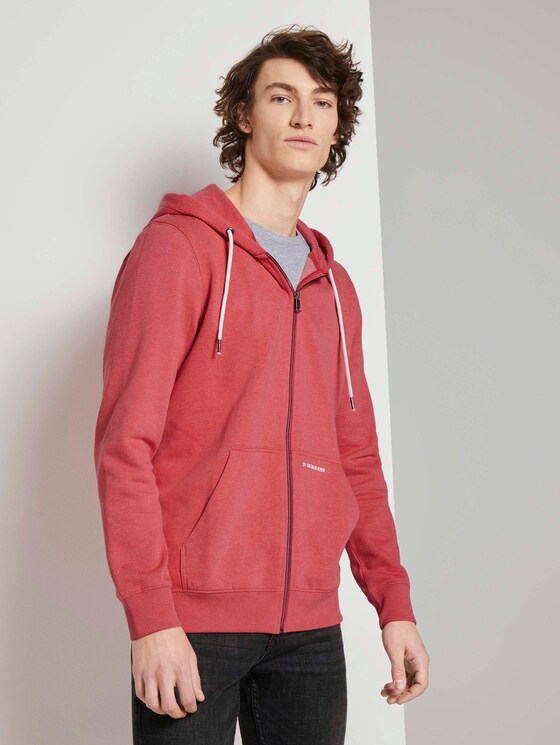 Sweatjacke - Männer - Normal Red Sweatjacke - Männer - Normal Red - 1 - TOM TAILOR Denim