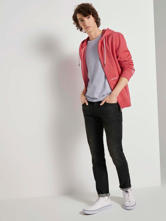 Sweatjacke - Männer - Normal Red Sweatjacke - Männer - Normal Red - 3 - TOM TAILOR Denim