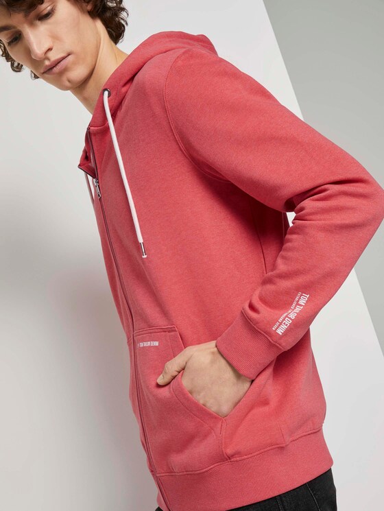 Sweatjacke - Männer - Normal Red Sweatjacke - Männer - Normal Red - 9 - TOM TAILOR Denim