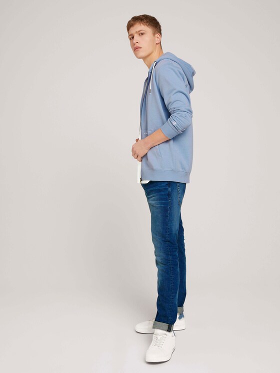 Sweatjacke - Männer - Foggy Blue Sweatjacke - Männer - Foggy Blue - 3 - TOM TAILOR Denim