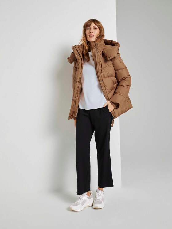 Basic trui met opstaande kraag - Vrouwen - Whisper White Basic trui met opstaande kraag - Vrouwen - Whisper White - 3 - TOM TAILOR