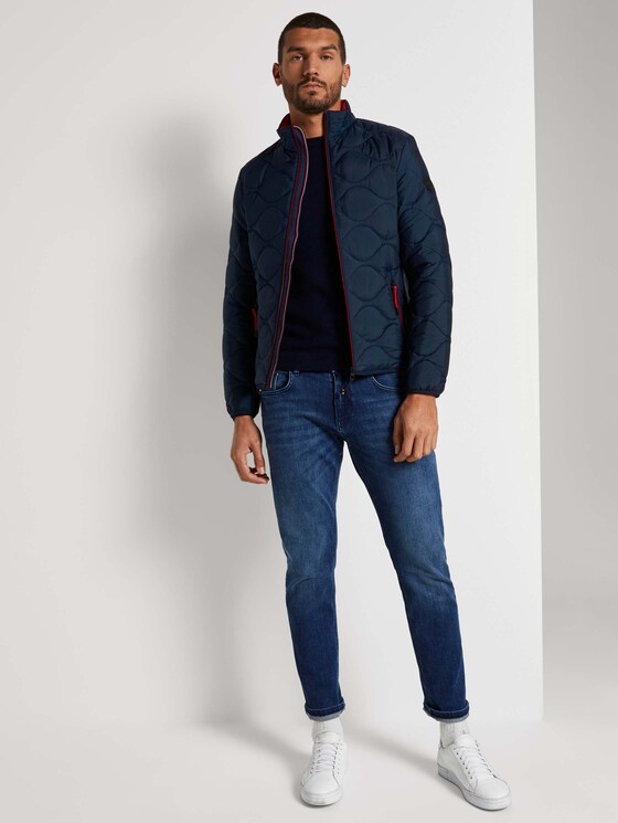 Hybrid Steppjacke - Männer - Sky Captain Blue Hybrid Steppjacke - Männer - Sky Captain Blue - 3 - TOM TAILOR