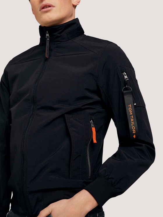 Blouson Jacke mit Stehkragen - Männer - Black Blouson Jacke mit Stehkragen - Männer - Black - 10 - TOM TAILOR