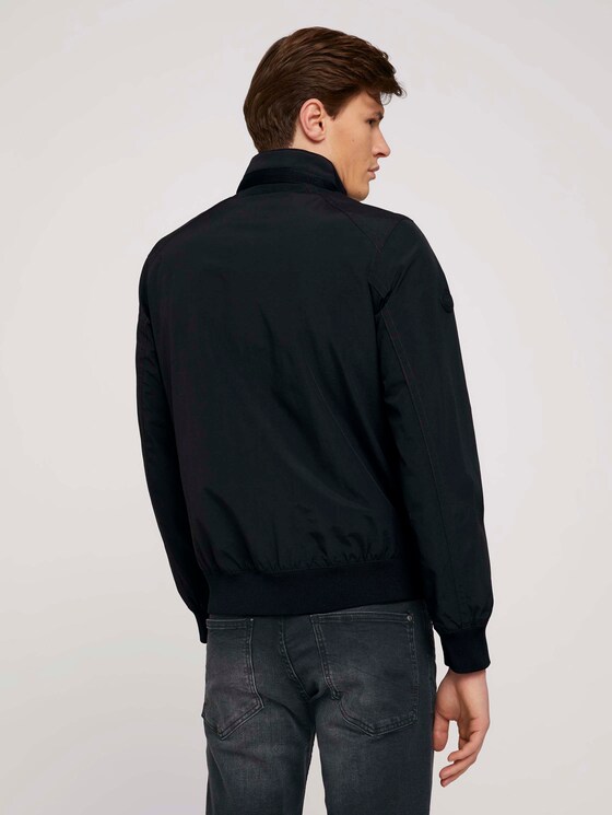 Blouson Jacke mit Stehkragen - Männer - Black Blouson Jacke mit Stehkragen - Männer - Black - 2 - TOM TAILOR