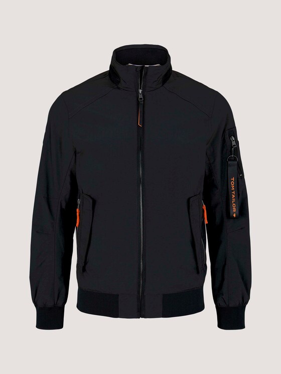 Blouson Jacke mit Stehkragen - Männer - Black Blouson Jacke mit Stehkragen - Männer - Black - 7 - TOM TAILOR
