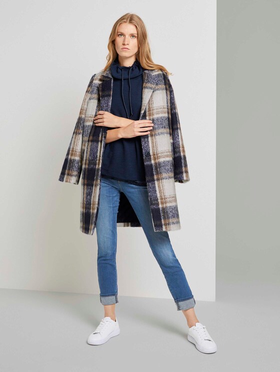 Funktionales Sweatshirt mit Struktur - Frauen - Sky Captain Blue Funktionales Sweatshirt mit Struktur - Frauen - Sky Captain Blue - 3 - TOM TAILOR