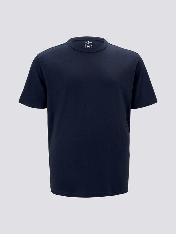Basic T-Shirt - Männer - Dark Blue Basic T-Shirt - Männer - Dark Blue - 7 - Men Plus