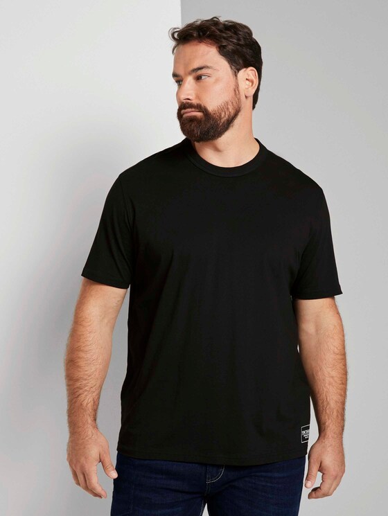 Basic T-Shirt - Männer - Black Basic T-Shirt - Männer - Black - 1 - Men Plus