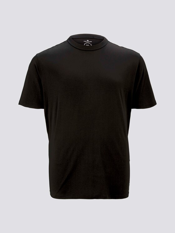 Basic T-Shirt - Männer - Black Basic T-Shirt - Männer - Black - 7 - Men Plus