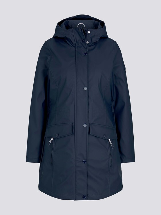 leichte beschichtete Regenjacke - Frauen - Sky Captain Blue leichte beschichtete Regenjacke - Frauen - Sky Captain Blue - 7 - TOM TAILOR