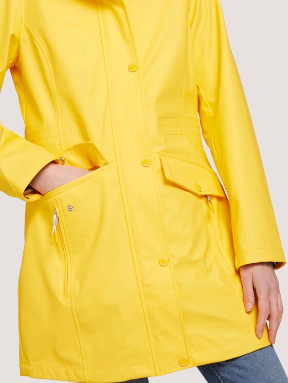 leichte beschichtete Regenjacke - Frauen - bali yellow leichte beschichtete Regenjacke - Frauen - bali yellow - 10 - TOM TAILOR