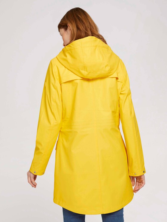leichte beschichtete Regenjacke - Frauen - bali yellow leichte beschichtete Regenjacke - Frauen - bali yellow - 2 - TOM TAILOR