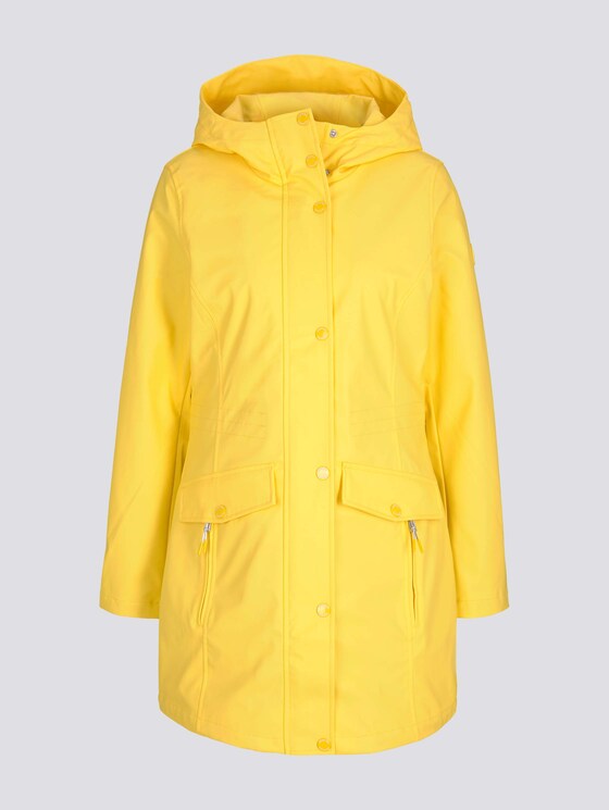 leichte beschichtete Regenjacke - Frauen - bali yellow leichte beschichtete Regenjacke - Frauen - bali yellow - 7 - TOM TAILOR