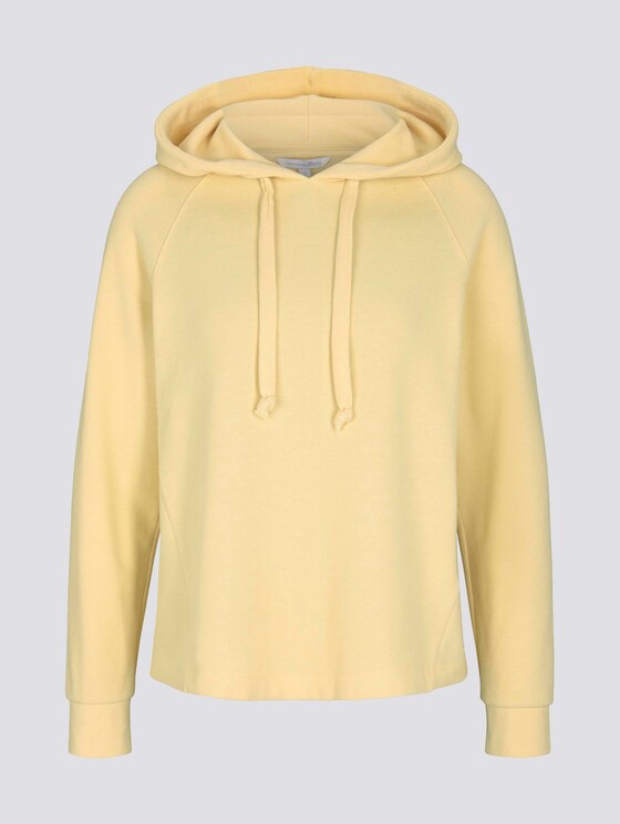 Basic Hoodie mit Nahtdetail - Frauen - honey popcorn Basic Hoodie mit Nahtdetail - Frauen - honey popcorn - 7 - TOM TAILOR Denim