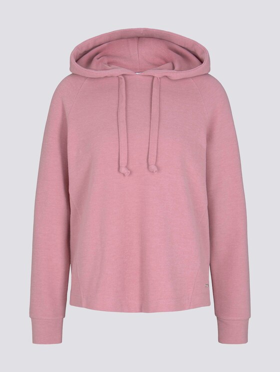 Basic Hoodie mit Nahtdetail - Frauen - cozy rose Basic Hoodie mit Nahtdetail - Frauen - cozy rose - 7 - TOM TAILOR Denim