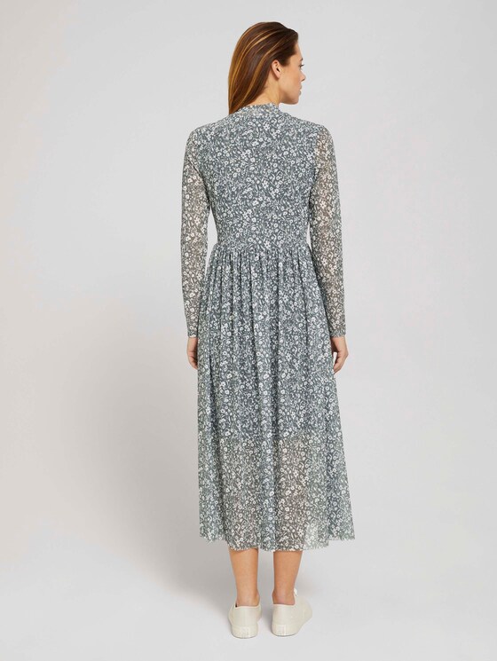 Midikleid mit Blumenmuster - Frauen - pine green flower print Midikleid mit Blumenmuster - Frauen - pine green flower print - 2 - TOM TAILOR Denim