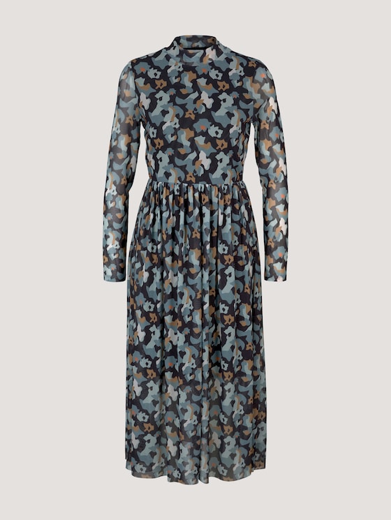 Midikleid mit Blumenmuster - Frauen - abstract print Midikleid mit Blumenmuster - Frauen - abstract print - 7 - TOM TAILOR Denim