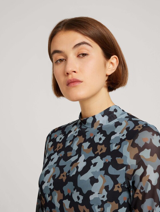 Midikleid mit Blumenmuster - Frauen - abstract print Midikleid mit Blumenmuster - Frauen - abstract print - 9 - TOM TAILOR Denim