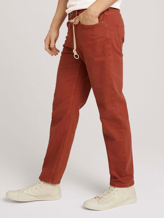 Loose Fit Jeans - Männer - Goji Orange Loose Fit Jeans - Männer - Goji Orange - 11 - TOM TAILOR Denim