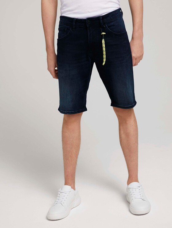 Regular Fit Jeansshorts - Männer - blue black denim Regular Fit Jeansshorts - Männer - blue black denim - 1 - TOM TAILOR Denim