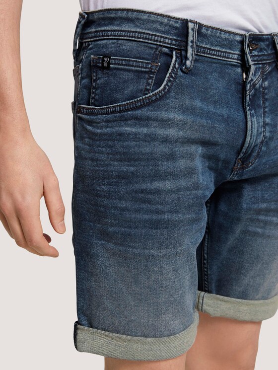 Regular Fit Jeansshorts - Männer - Used Mid Stone Blue Denim Regular Fit Jeansshorts - Männer - Used Mid Stone Blue Denim - 9 - TOM TAILOR Denim