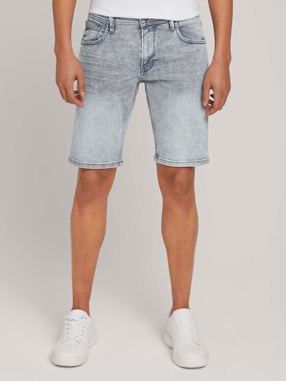 Regular Fit Jeans-Shorts - Männer - light stone blue grey denim Regular Fit Jeans-Shorts - Männer - light stone blue grey denim - 1 - TOM TAILOR Denim