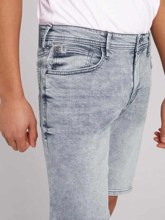 Regular Fit Jeans-Shorts - Männer - light stone blue grey denim Regular Fit Jeans-Shorts - Männer - light stone blue grey denim - 9 - TOM TAILOR Denim