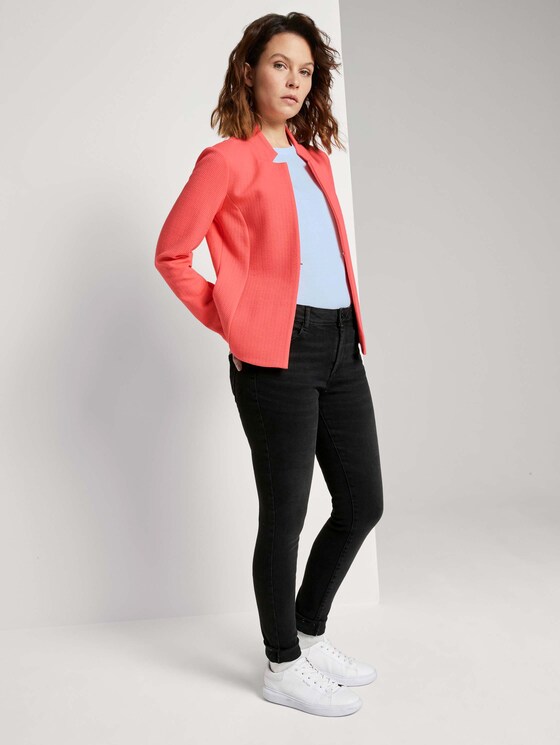 Strukturierter Blazer - Frauen - strong peach tone Strukturierter Blazer - Frauen - strong peach tone - 3 - TOM TAILOR