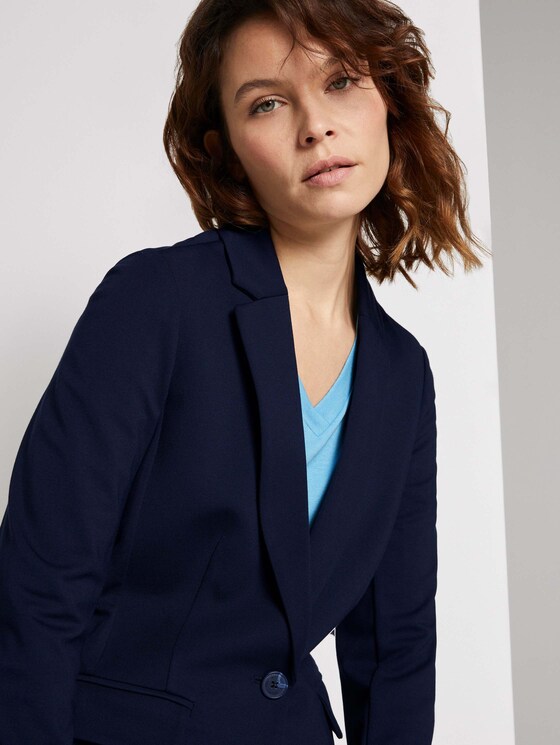 Jersey Blazer - Frauen - Sky Captain Blue Jersey Blazer - Frauen - Sky Captain Blue - 9 - TOM TAILOR