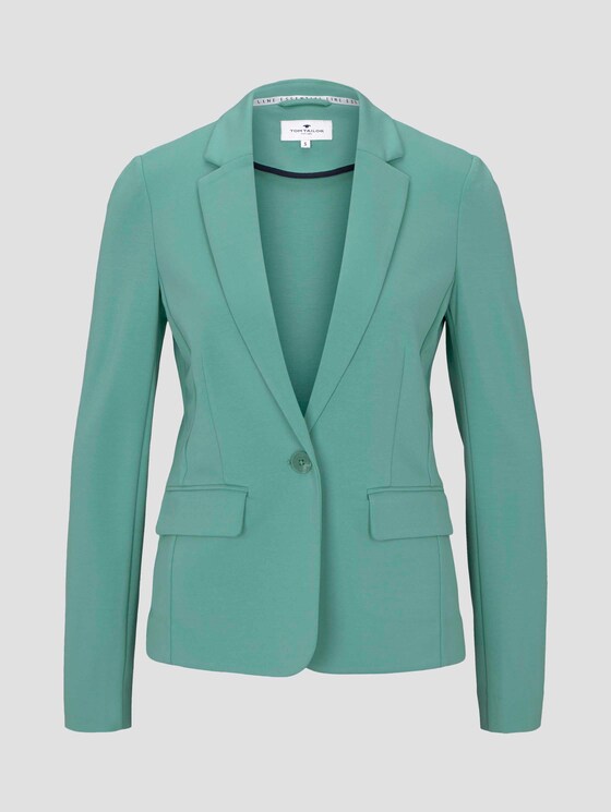 Jersey Blazer - Frauen - soft leaf green Jersey Blazer - Frauen - soft leaf green - 7 - TOM TAILOR