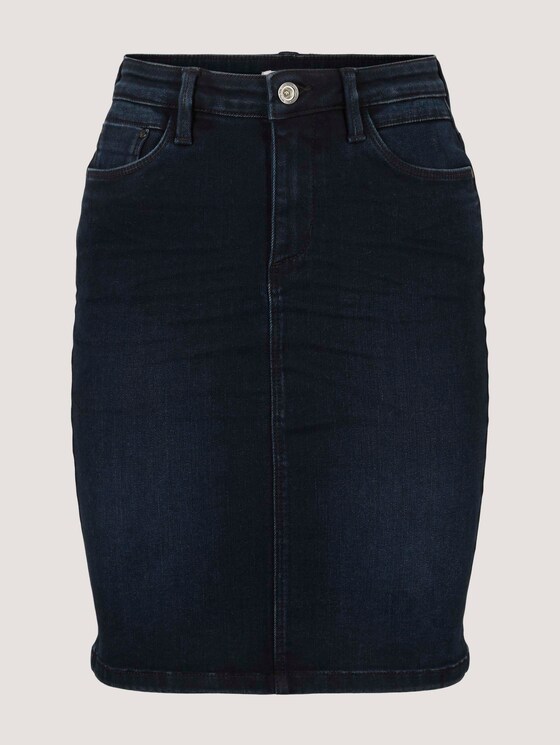 Jeansrock - Frauen - dark stone blue black denim Jeansrock - Frauen - dark stone blue black denim - 7 - TOM TAILOR