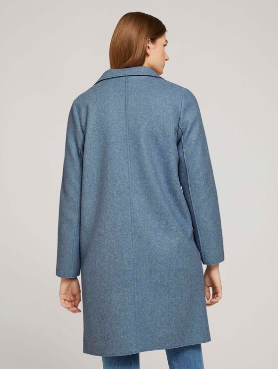 Blazermantel - Frauen - country blue melange Blazermantel - Frauen - country blue melange - 2 - TOM TAILOR Denim