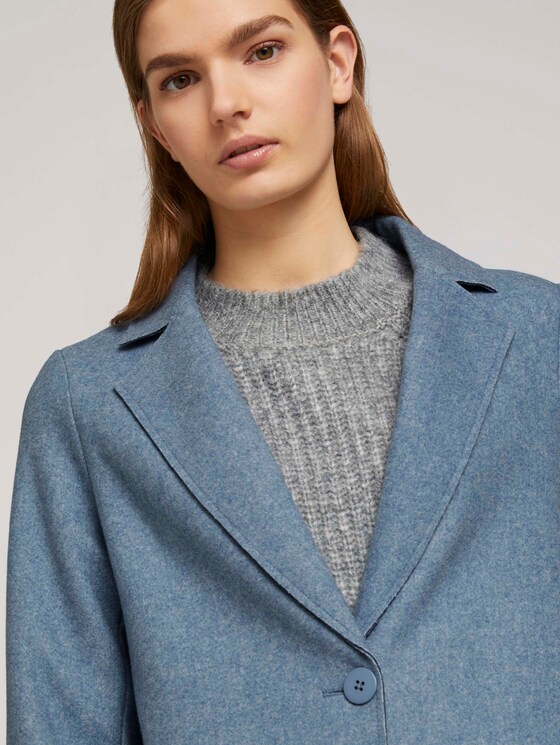 Blazermantel - Frauen - country blue melange Blazermantel - Frauen - country blue melange - 9 - TOM TAILOR Denim